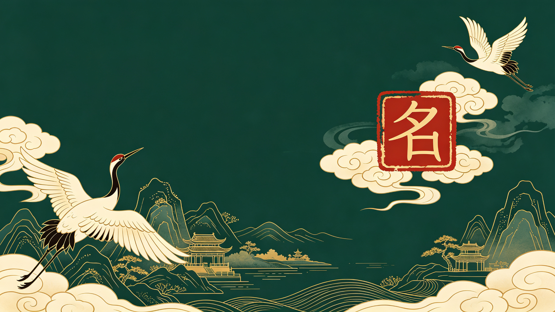 温然起名品牌主视觉